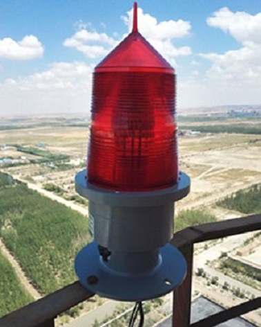 煙囪安裝航標燈-太陽能障礙燈具的構成與應用